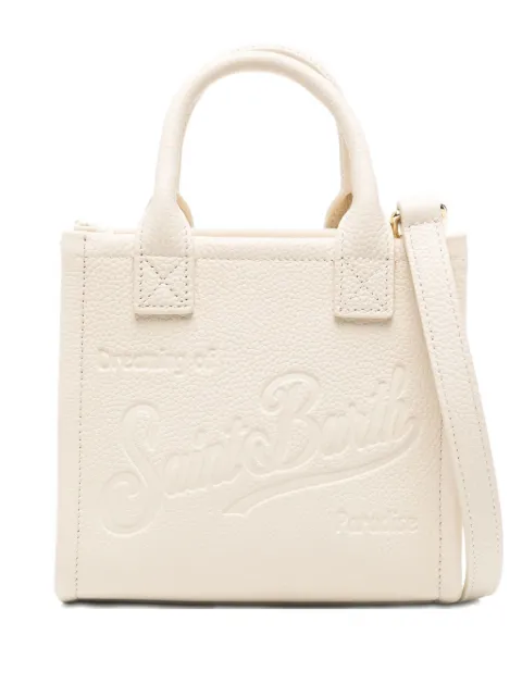 MC2 Saint Barth mini embossed-logo bag