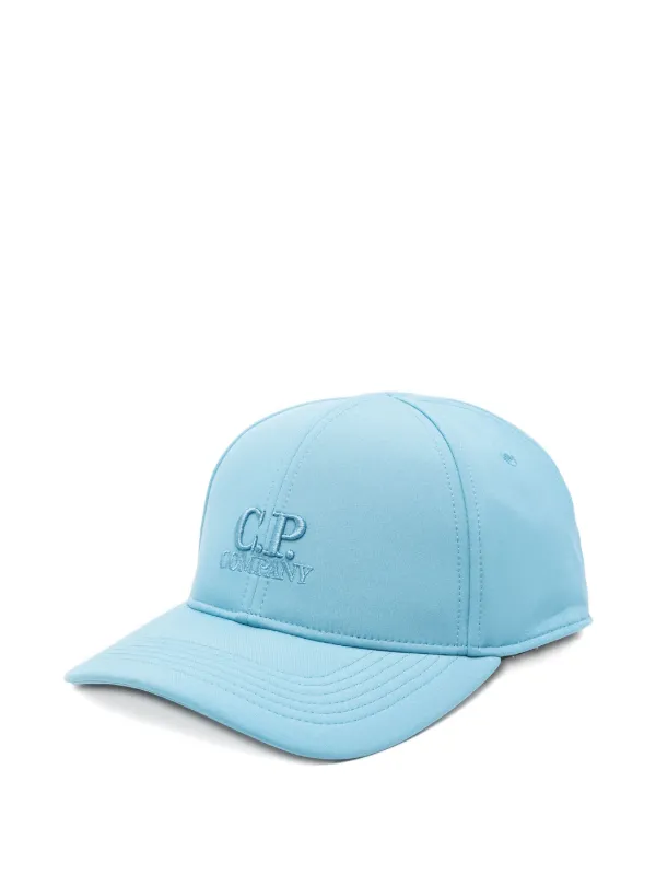C.P. Company Logo-embroidered Cap in Blue