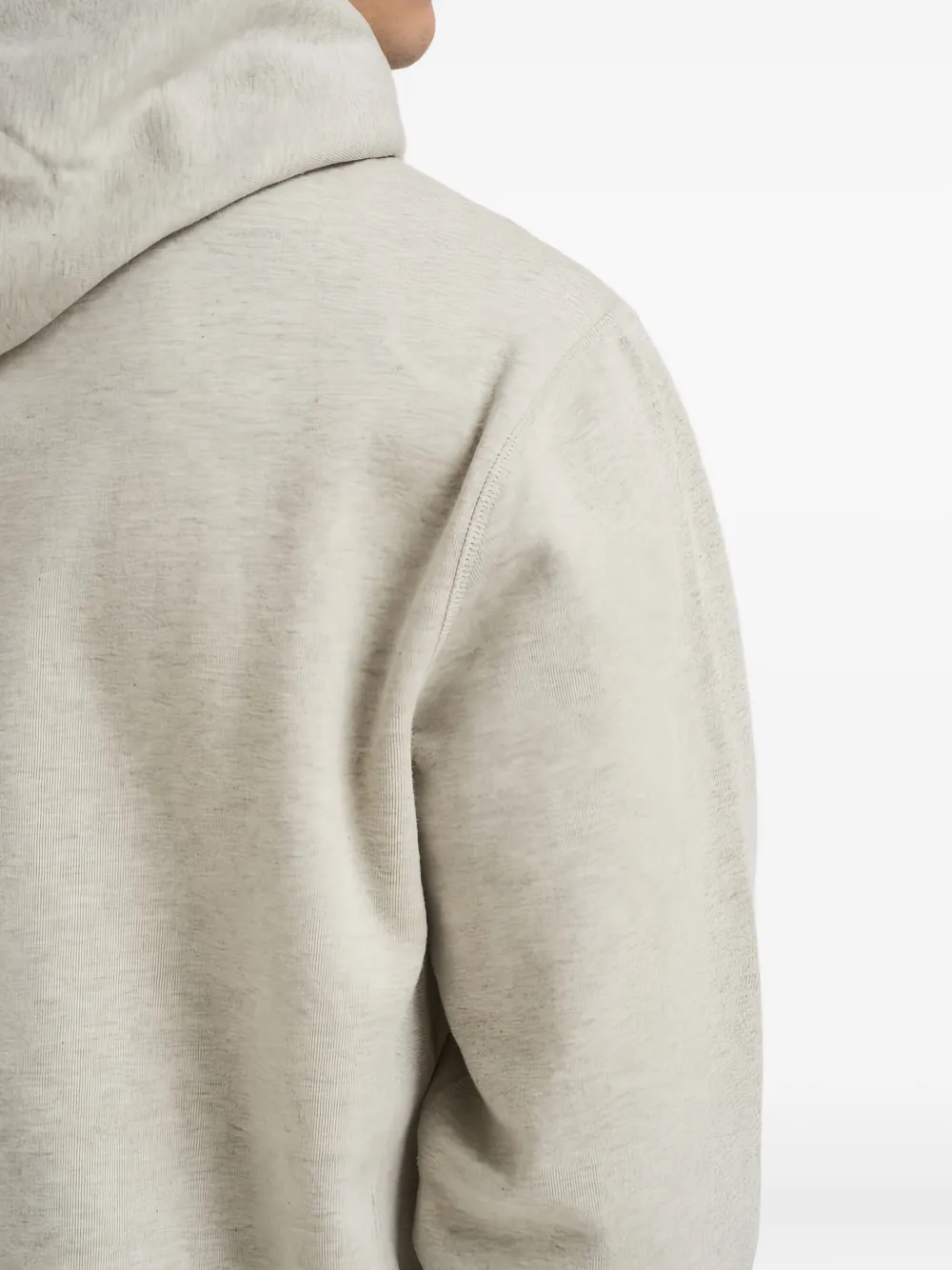 Polo Ralph Lauren Logo-embroidered Long-sleeve Hoodie In Gray