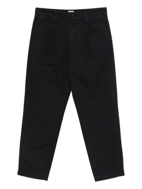 C.P. Company pantalon en coton à design plissé