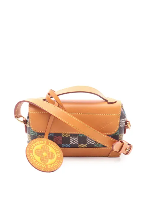 Louis Vuitton Pre-Owned 2021-2025 LV Vers Damier Ebene Steamer East West Wearable Wallet satchel