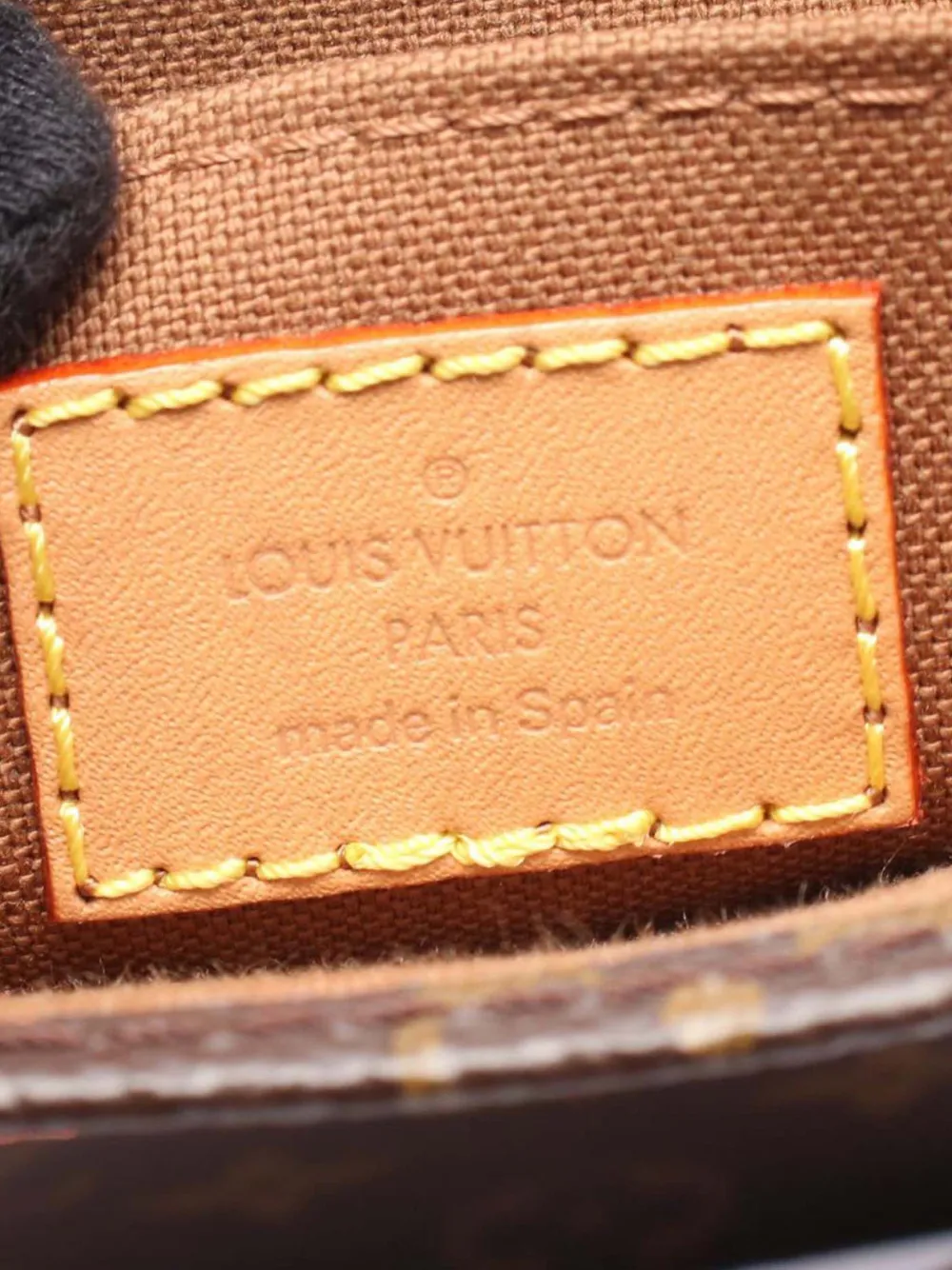Pre-owned Louis Vuitton 2020 Monogram Petit Sac Plat Satchel In Brown
