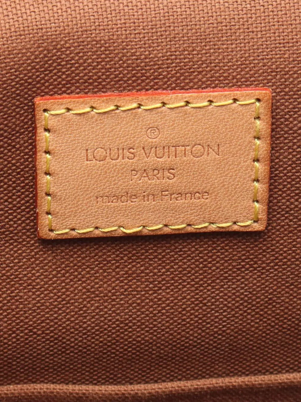 Pre-owned Louis Vuitton 2006 Monogram Bosphore Messenger Gm Crossbody Bag In Brown
