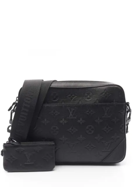 Louis Vuitton Pre-Owned 2021-2025 Monogram Shadow Duo Messenger crossbody bag