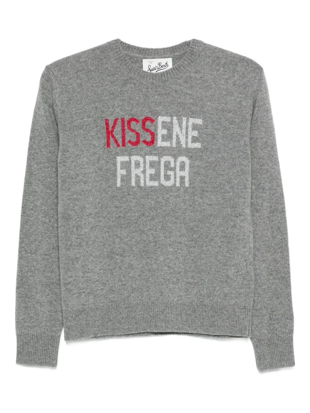 MC2 Saint Barth long-sleeve sweater | Grey | Image 1