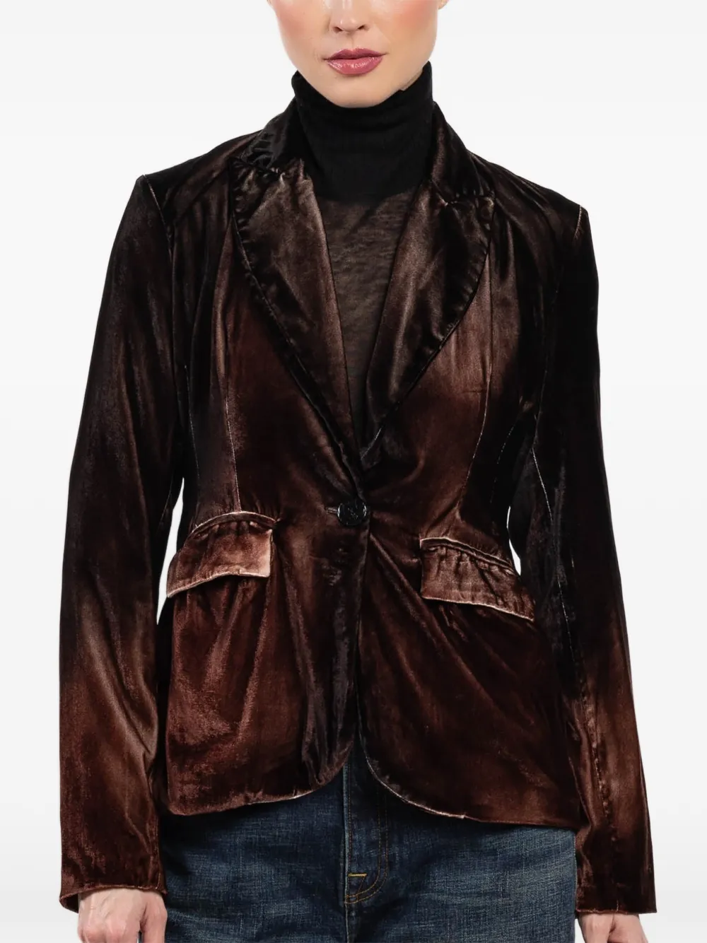  Avant Toi Flap-pockets Buttoned Jacket - Brown 