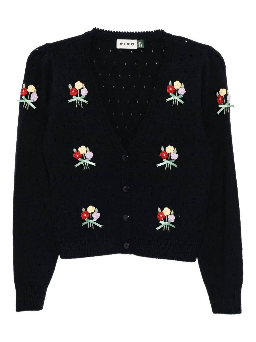 Rixo Merinda cardigan | Blue | Image 1