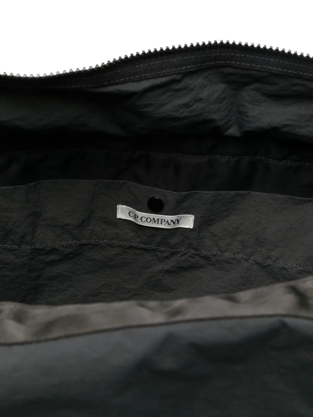 C.P. Company Schoudertas met geborduurd logo Grijs