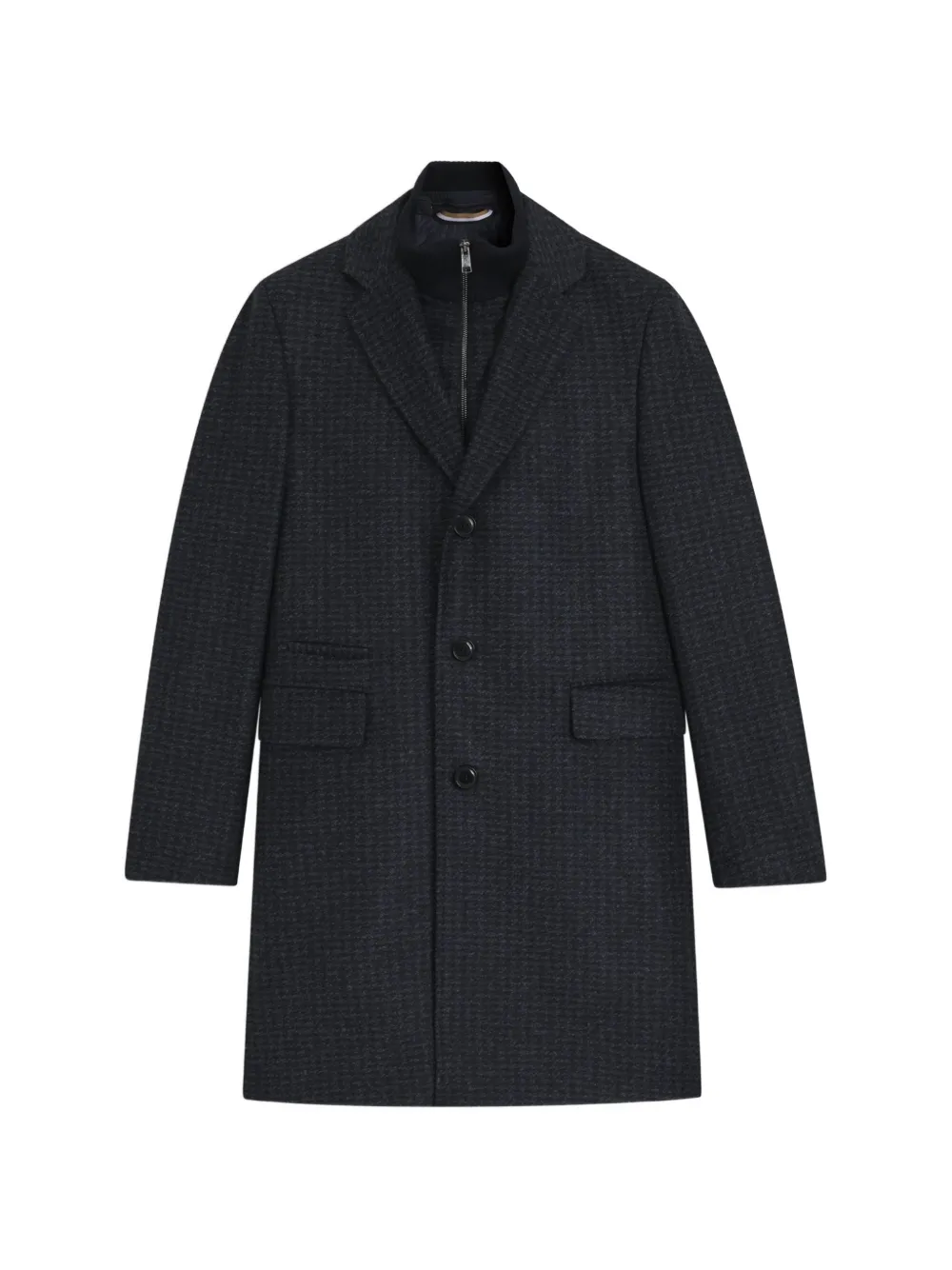 BOSS buttoned coat - Blu