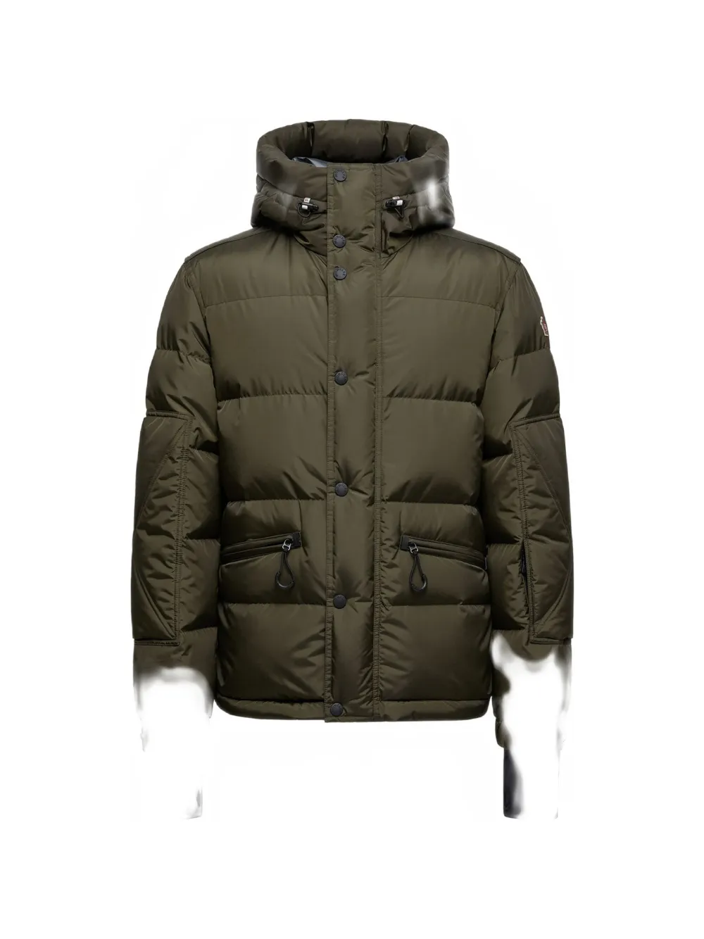 Moncler Grenoble Kasanka ski-jack met capuchon Zwart