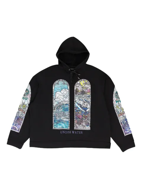 Who Decides War hoodie à imprimé graphique