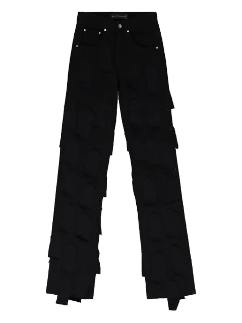 Who Decides War jeans con botones