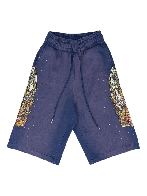 Who Decides War shorts con cordones en la pretina