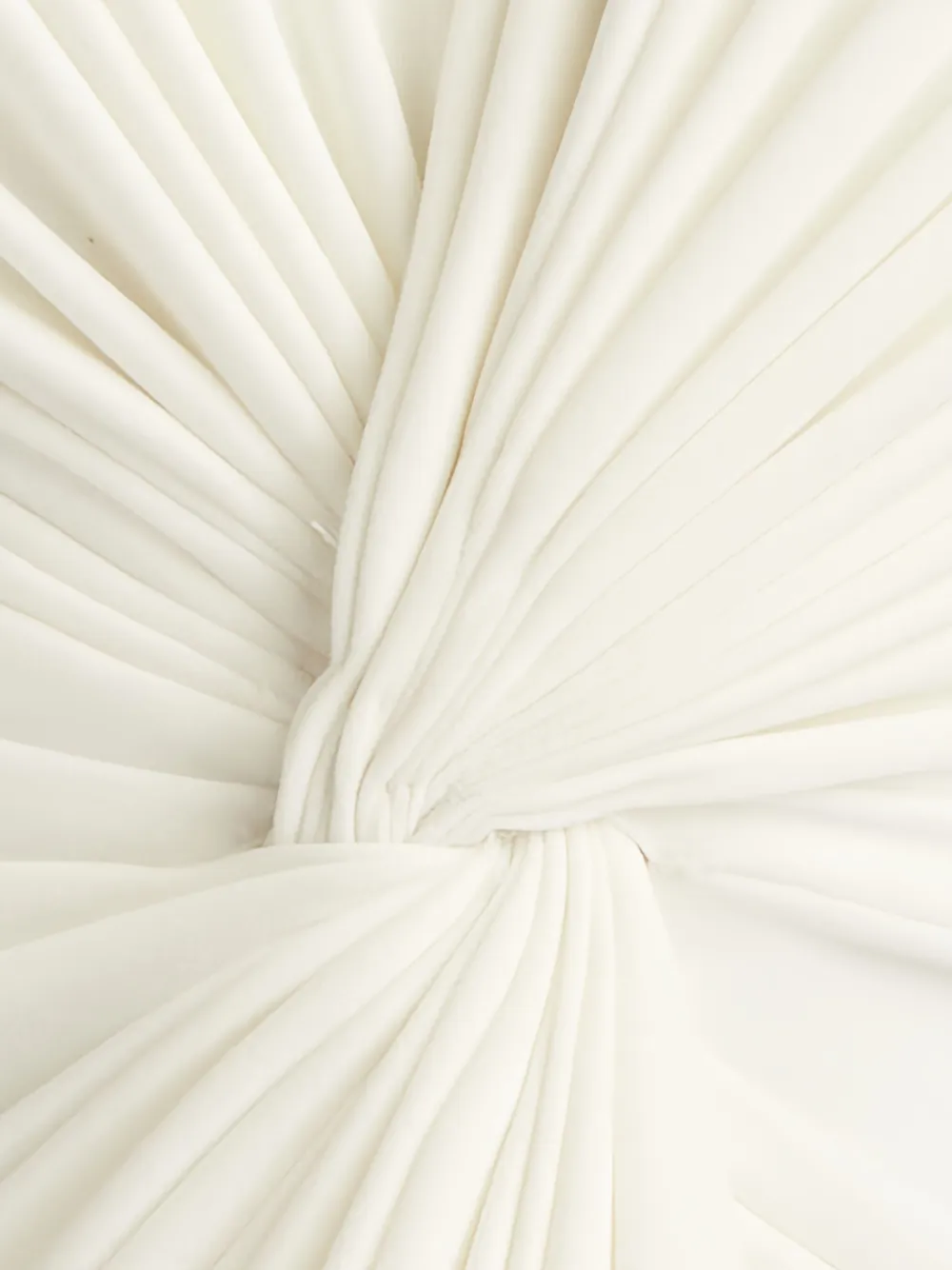 Tadashi Shoji Jessey avondjurk met gedraaid detail Wit