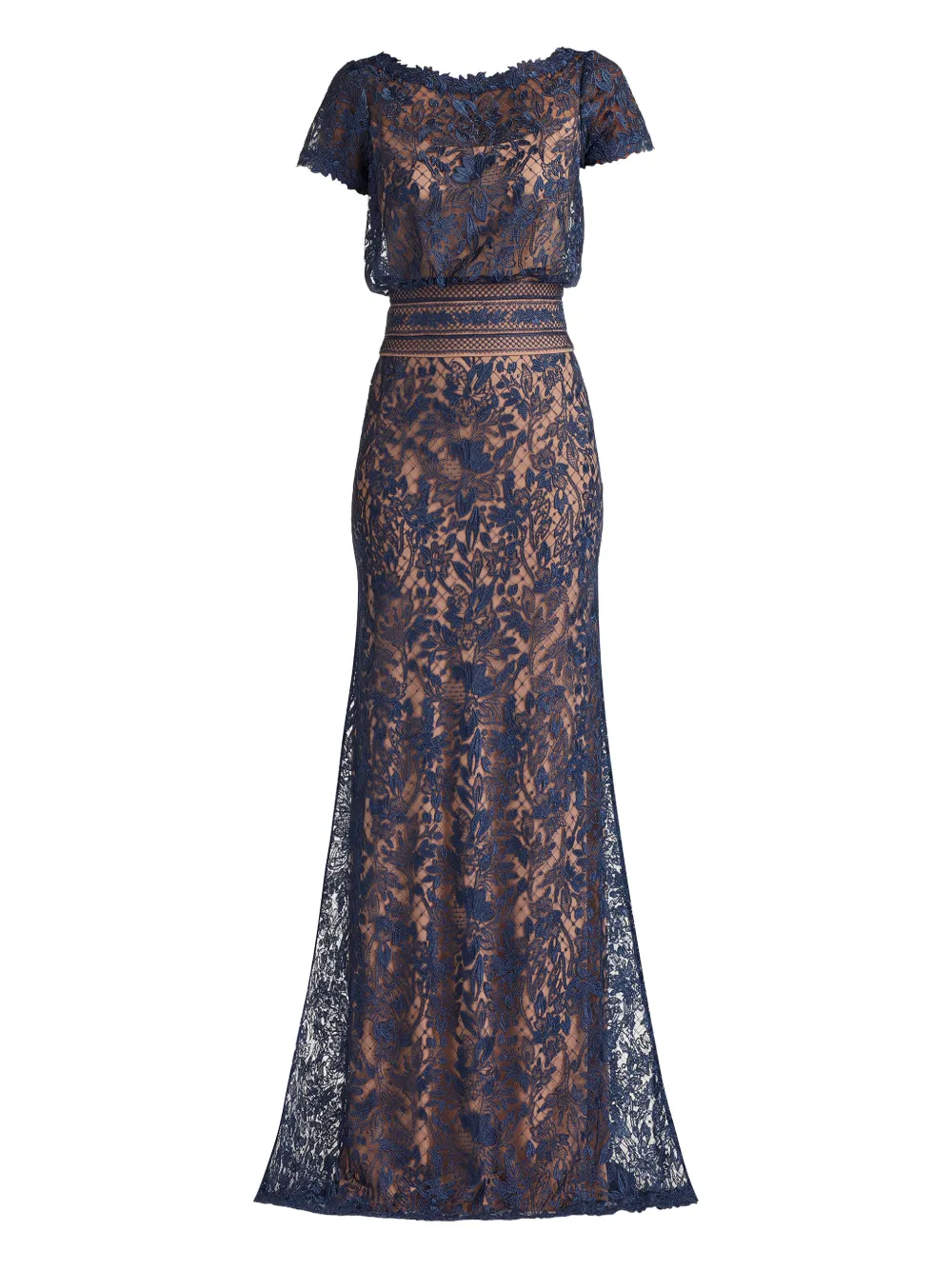 Tadashi Shoji Calista Kleid mit Blumenspitze | Blau | Image 1
