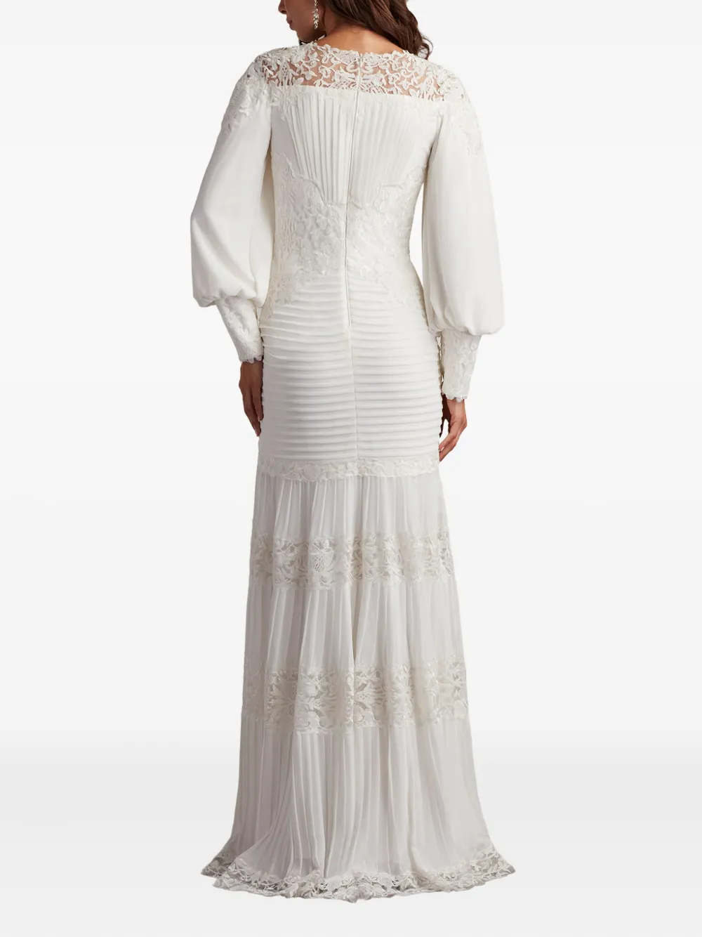 Silverado Lace Pleated Dress