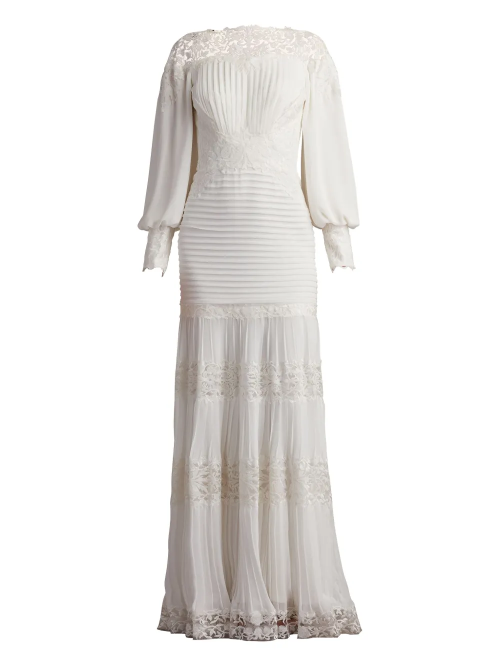 Silverado Lace Pleated Dress