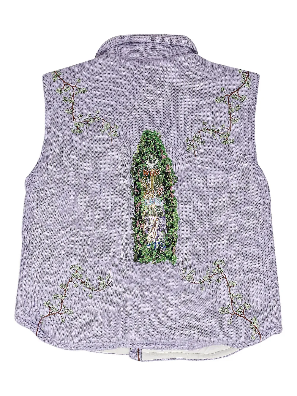Who Decides War embroidered gilet | Waistcoats & Gilets | Image 2