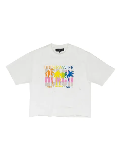 Who Decides War graphic-print T-shirt