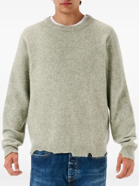 Cycle distressed sweater