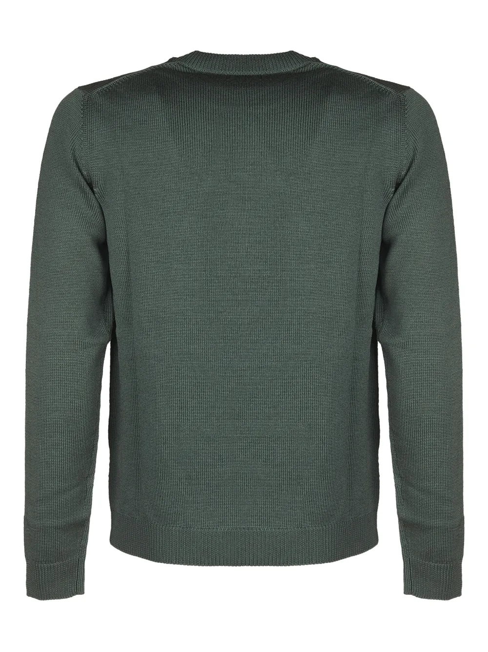 Roberto Collina Trui met ronde hals - Groen