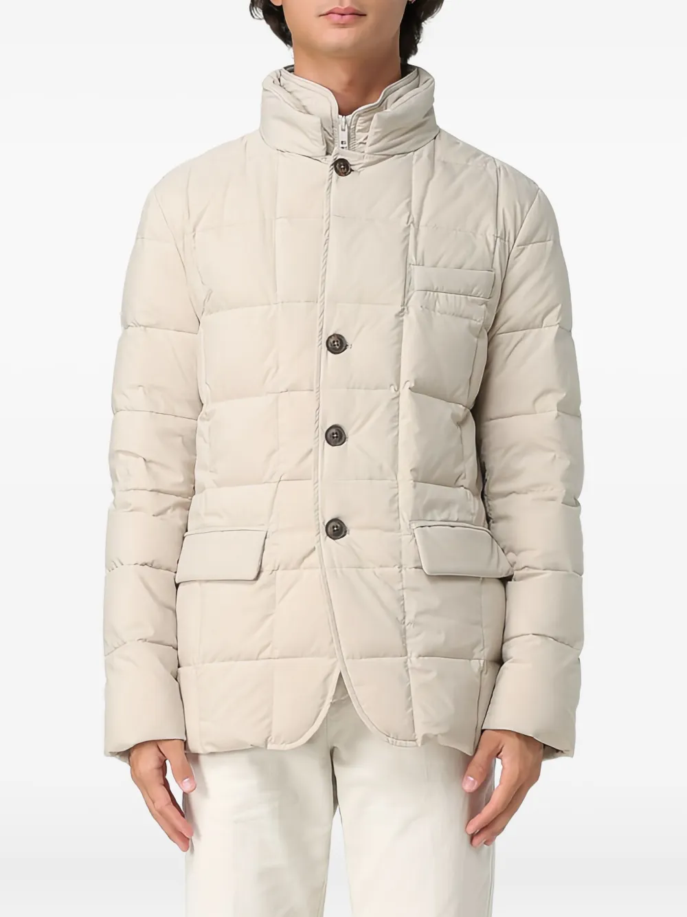 Fay Padded button jacket | neutro | Image 1