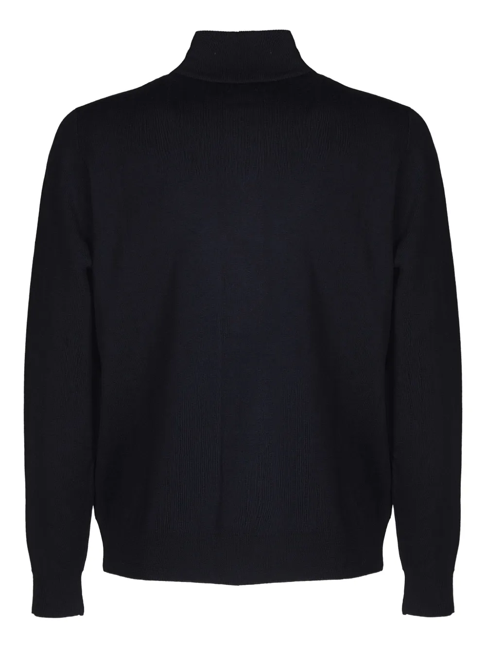 Filippo De Laurentiis Button-fastening High-neck Sweater In Blue