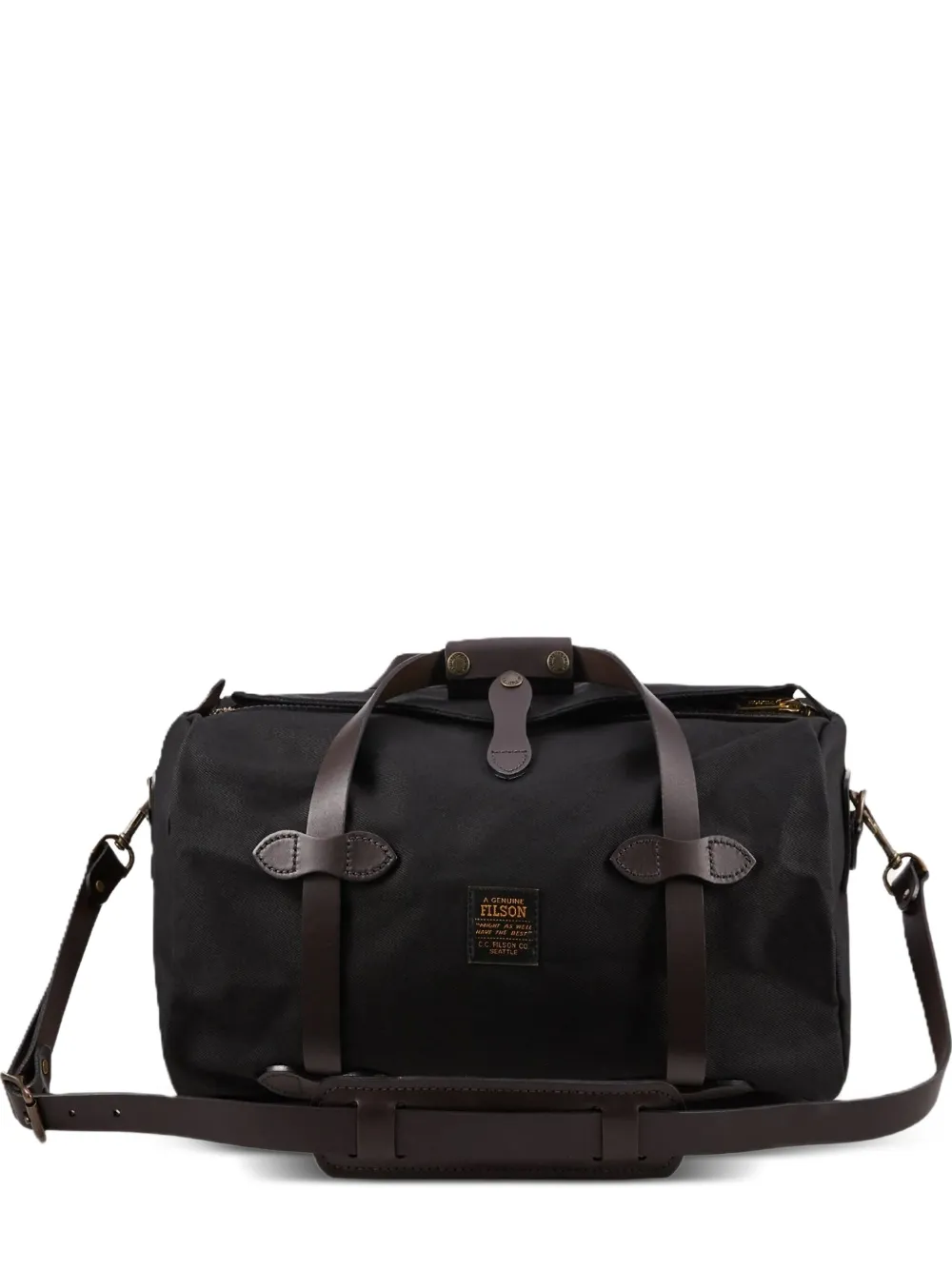 Filson logo-patch duffel bag | Black | Image 1