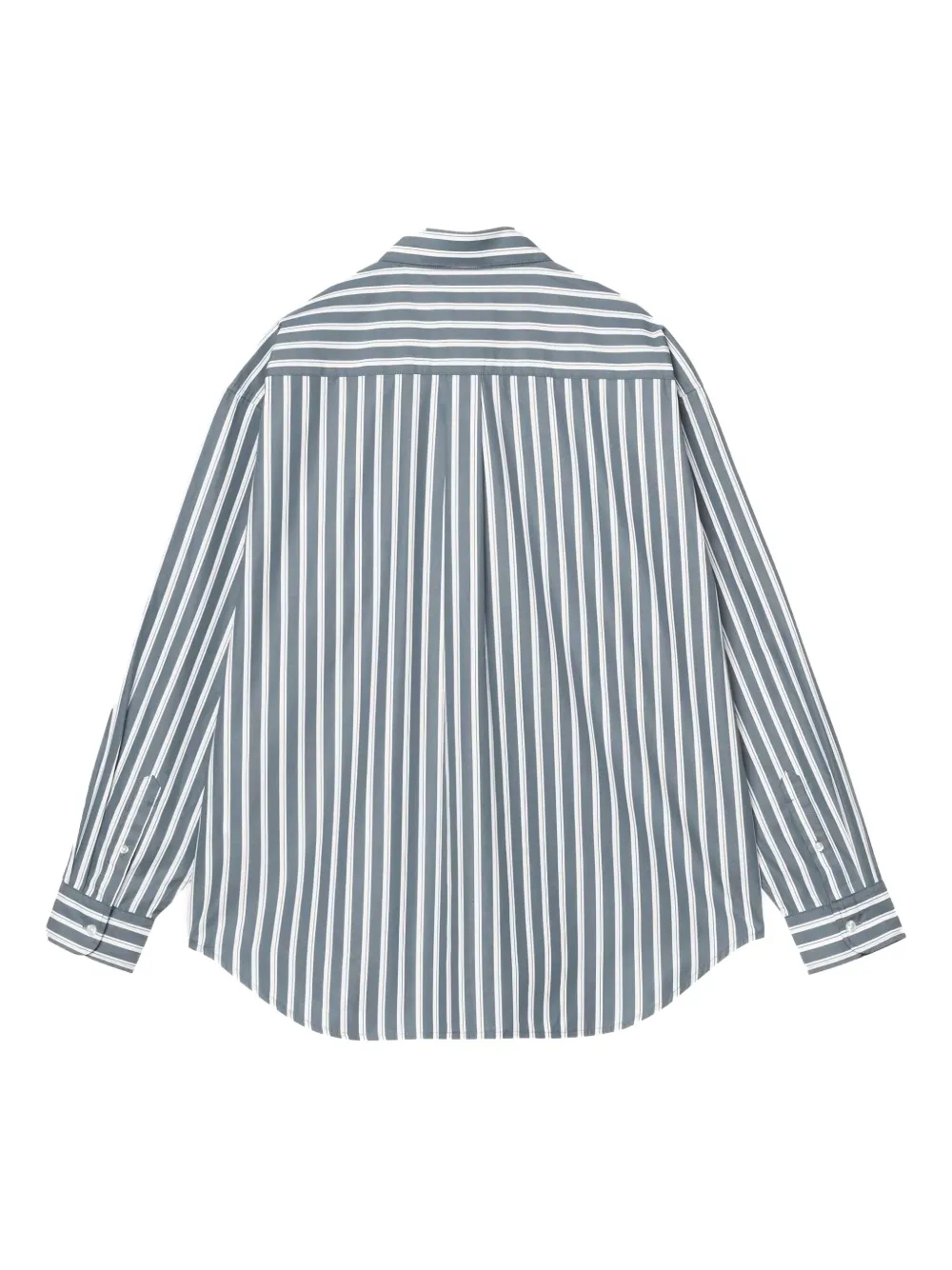 Carhartt WIP Malden gestreept overhemd Grijs