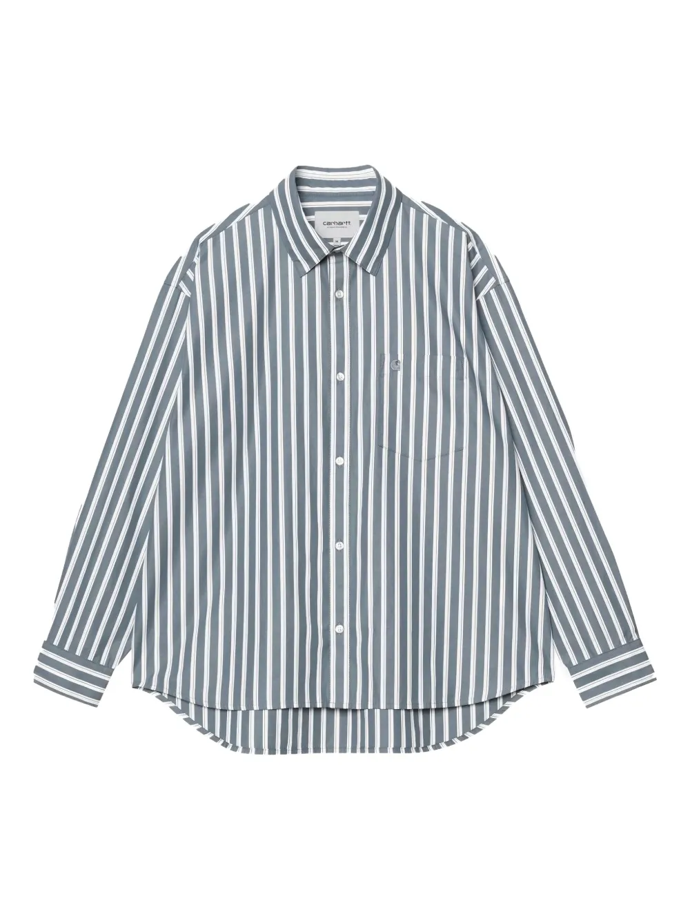 Carhartt WIP camisa Malden a rayas | gris | Image 1