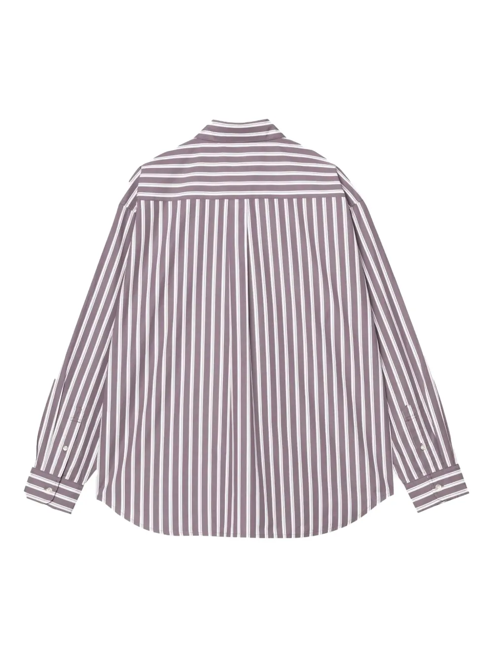 Carhartt WIP Malden gestreept overhemd Paars