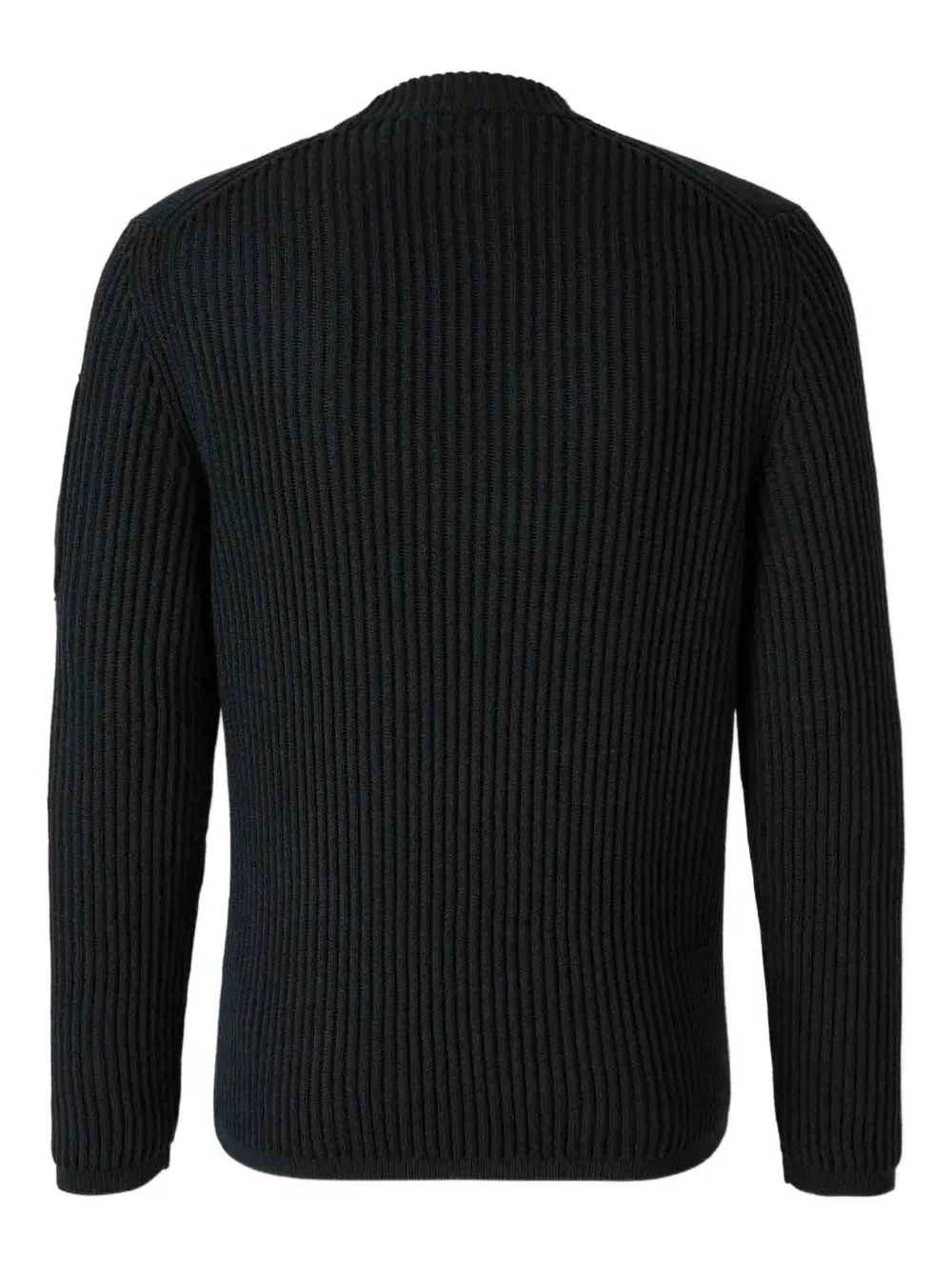 C.p. Company Sweatshirt With Round Neck In Black