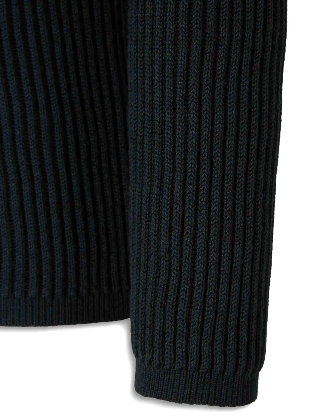 C.p. Company Sweatshirt With Round Neck In Black