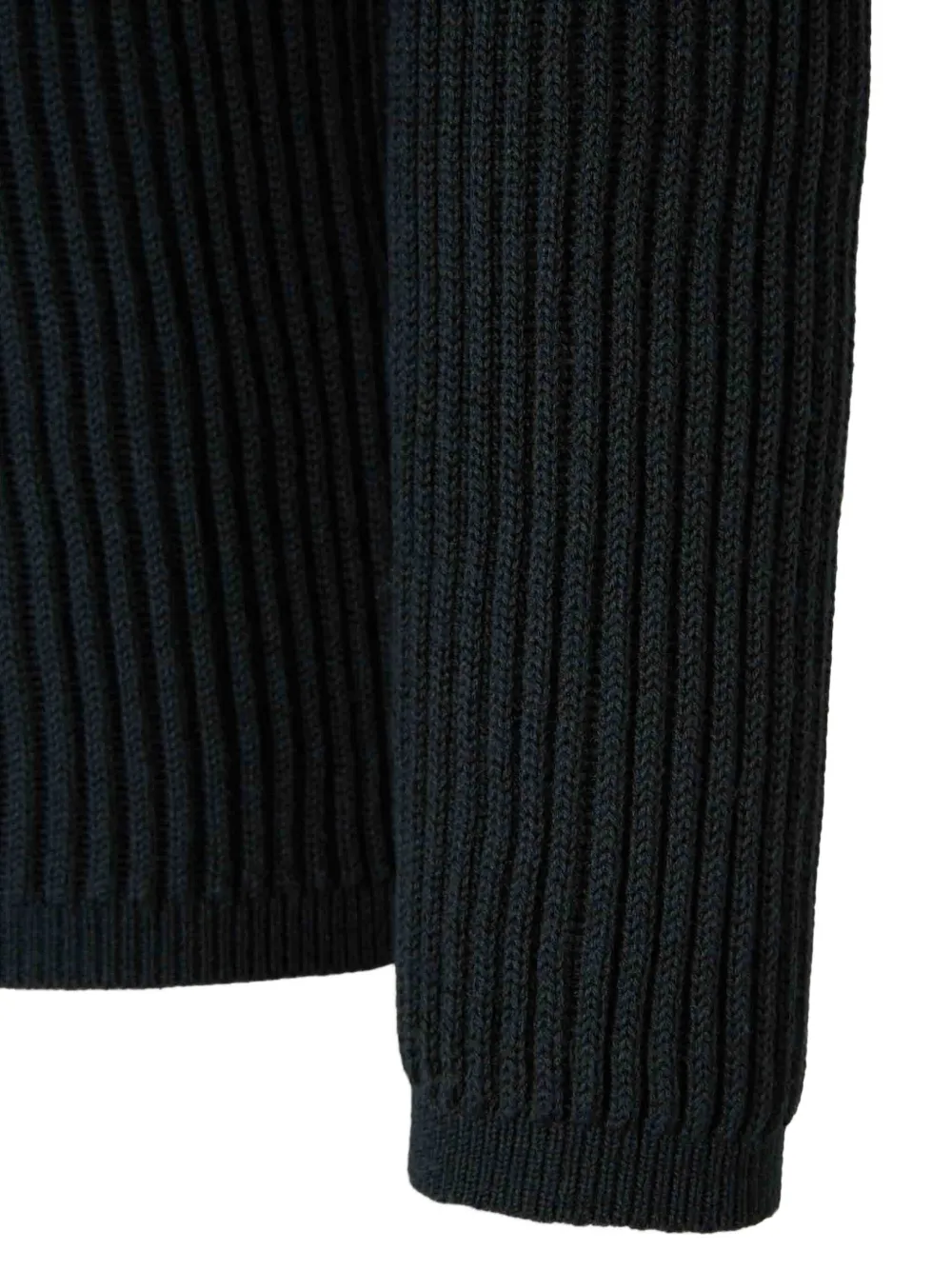 C.P. Company Geribbelde trui Zwart