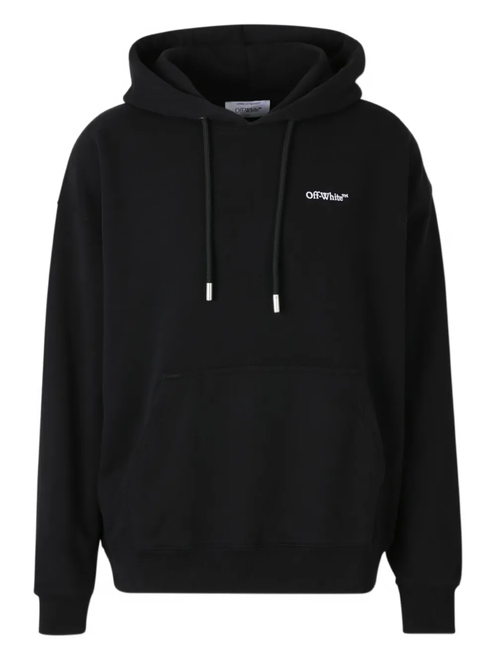 Off-white Graphic Hoodie In Black