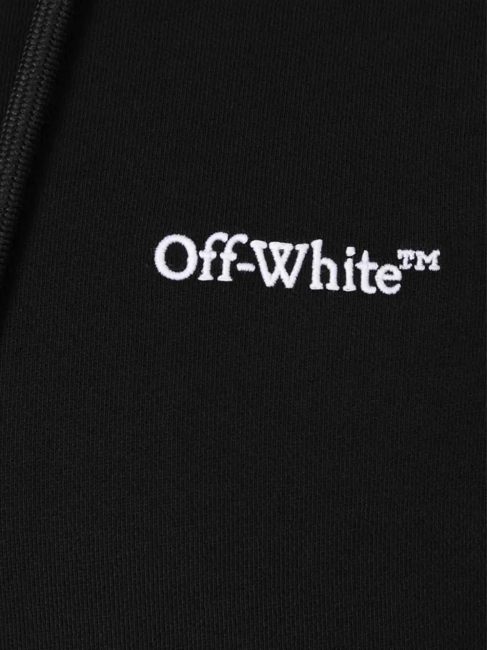 Off-white Graphic Hoodie In Black