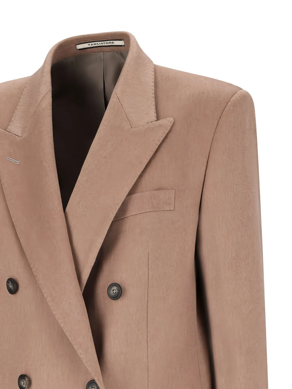 Tagliatore Jasmine Double-breasted Blazer In Brown