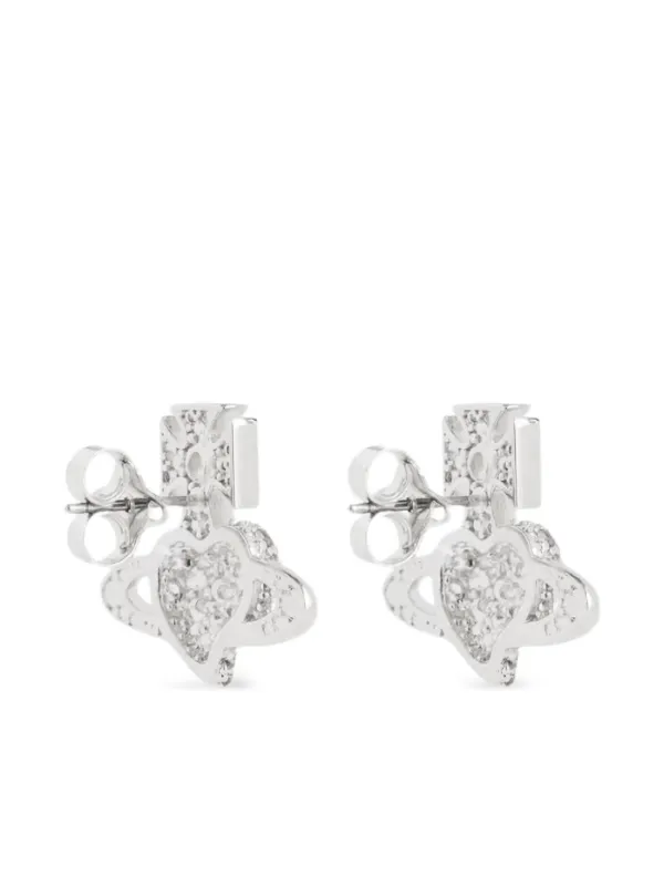 Vivienne Westwood Valentine's Agnatha オーブ ピアス | シルバー