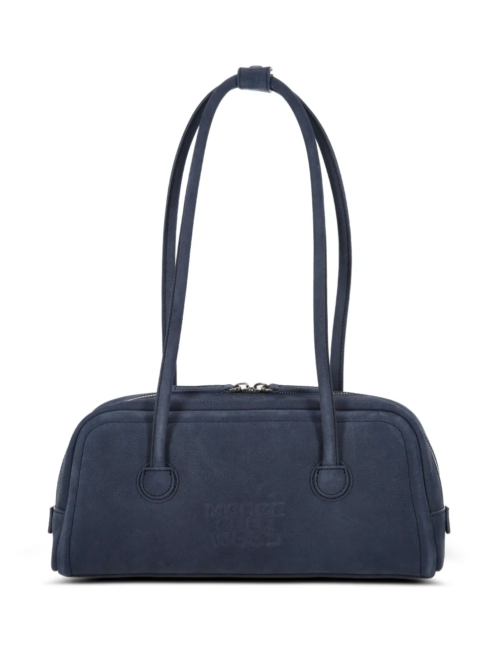 Marge Sherwood Soft Boston leather shoulder bag | Blue | Image 1
