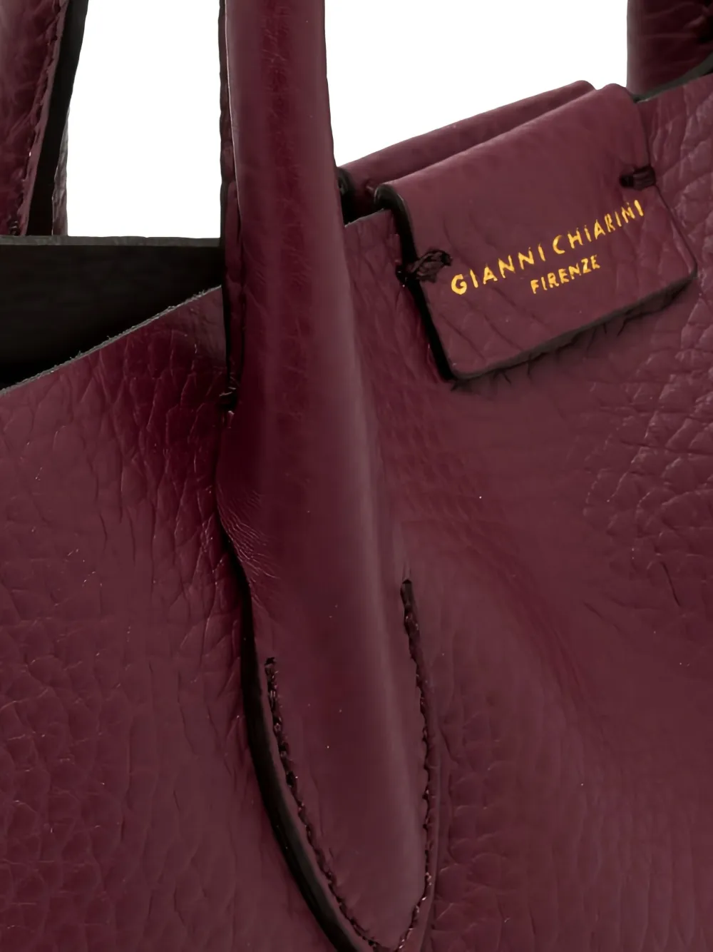 Gianni Chiarini Aretha Tote Bag In Burgundy