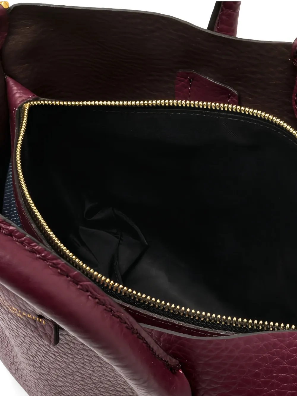 Gianni Chiarini Aretha Tote Bag In Burgundy