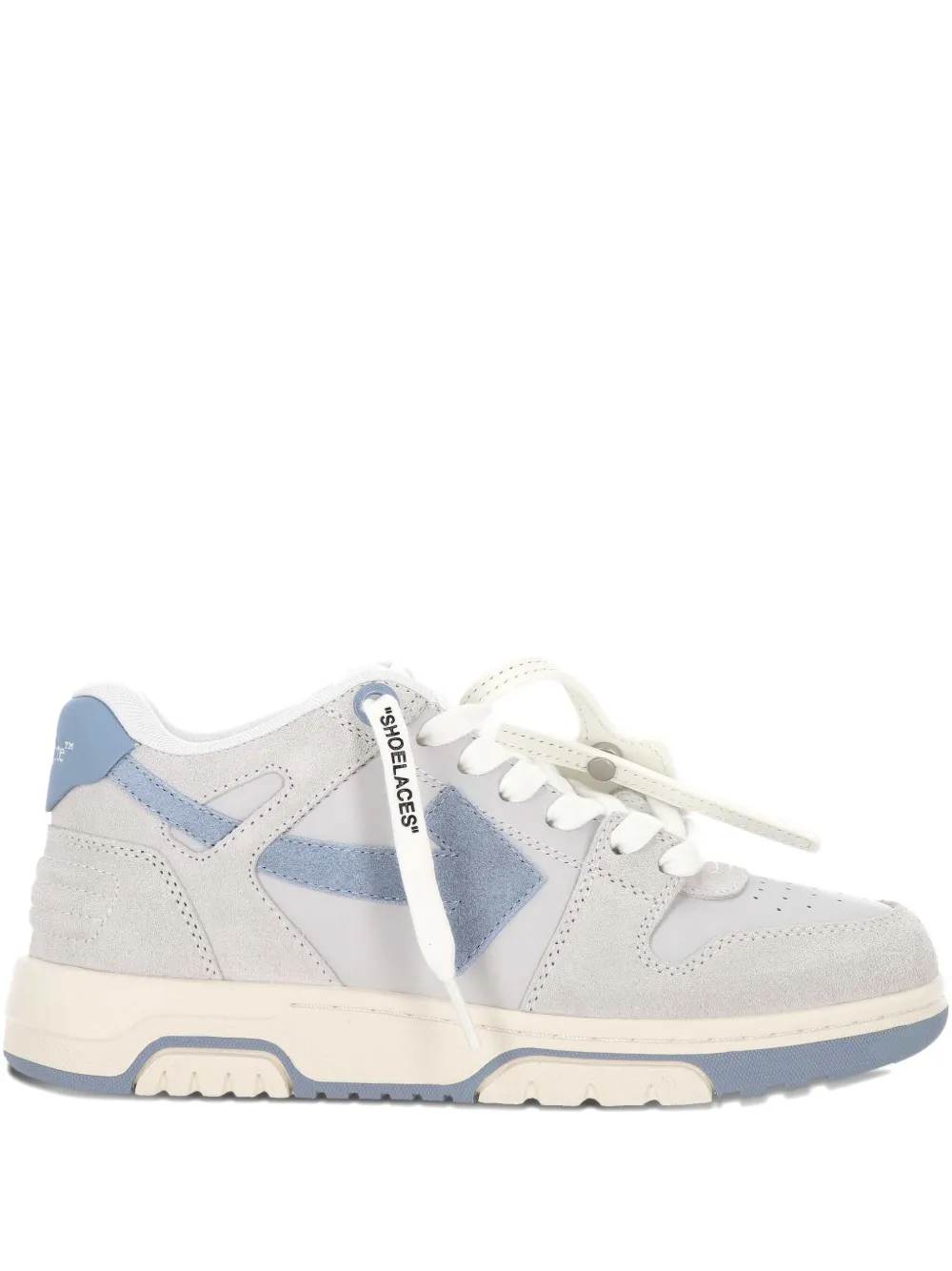 Off-white Arrow-brand Suede Sneakers In Animal Print