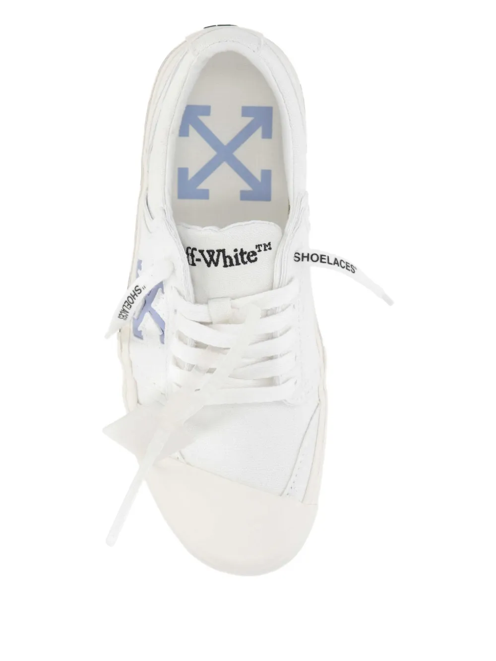 Off-White Sneakers met Arrow-patroon Wit