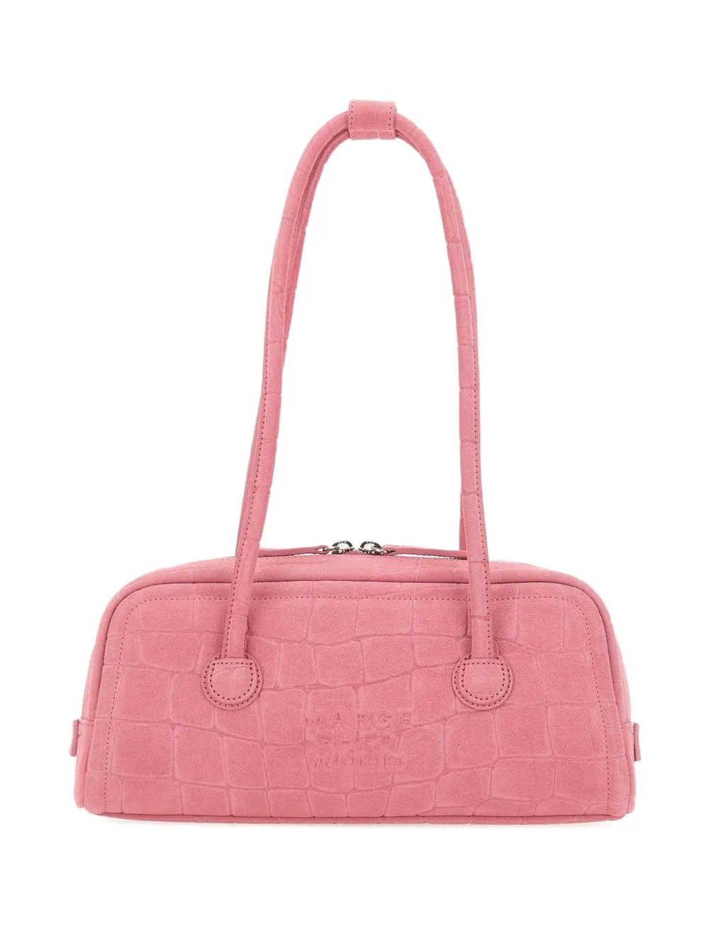 Marge Sherwood Soft Boston leather shoulder bag - Roze
