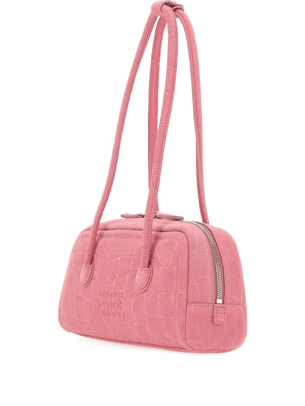 Marge Sherwood Soft Boston leather shoulder bag | Pink | Image 1