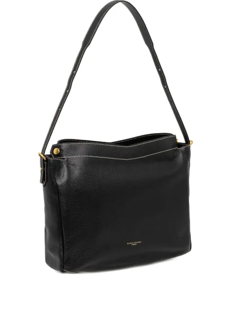 GIANNI CHIARINI topstitch leather shoulder bag