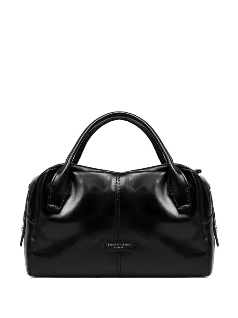GIANNI CHIARINI zip leather tote bag