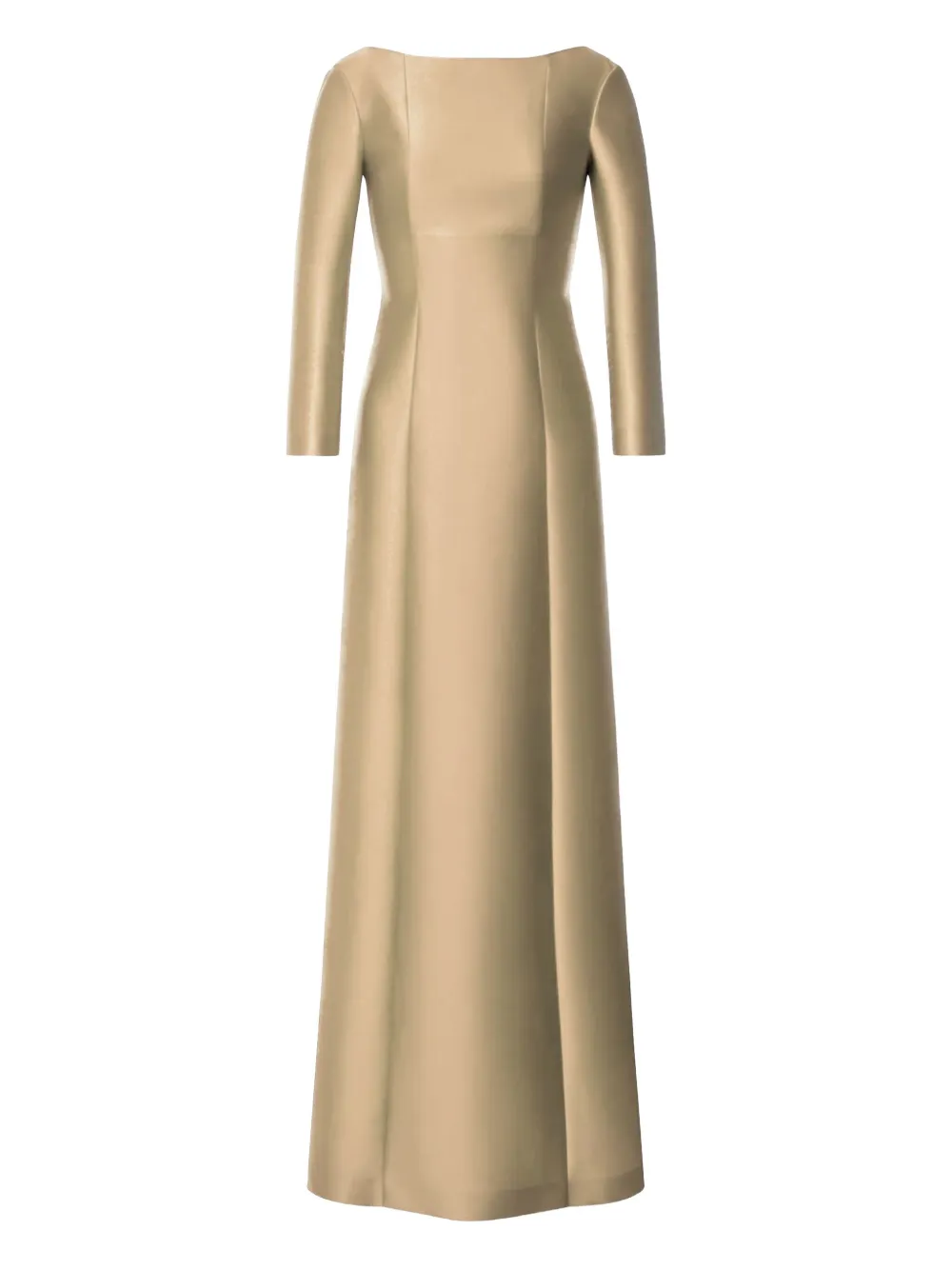 Alberta Ferretti long-sleeve maxi dress | Neutrals | Image 1