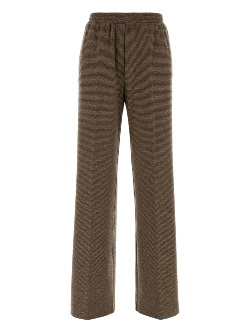 Weekend Max Mara Stretch Polyester Blend Pant Featuring Pockets In Brown