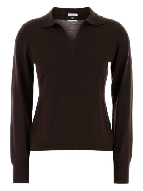 Weekend Max Mara long-sleeve V-neck T-shirt